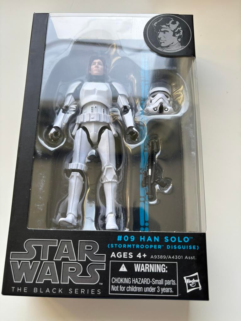 Star Wars black series han solo stormtrooper, Verzamelen, Ophalen of Verzenden, Zo goed als nieuw