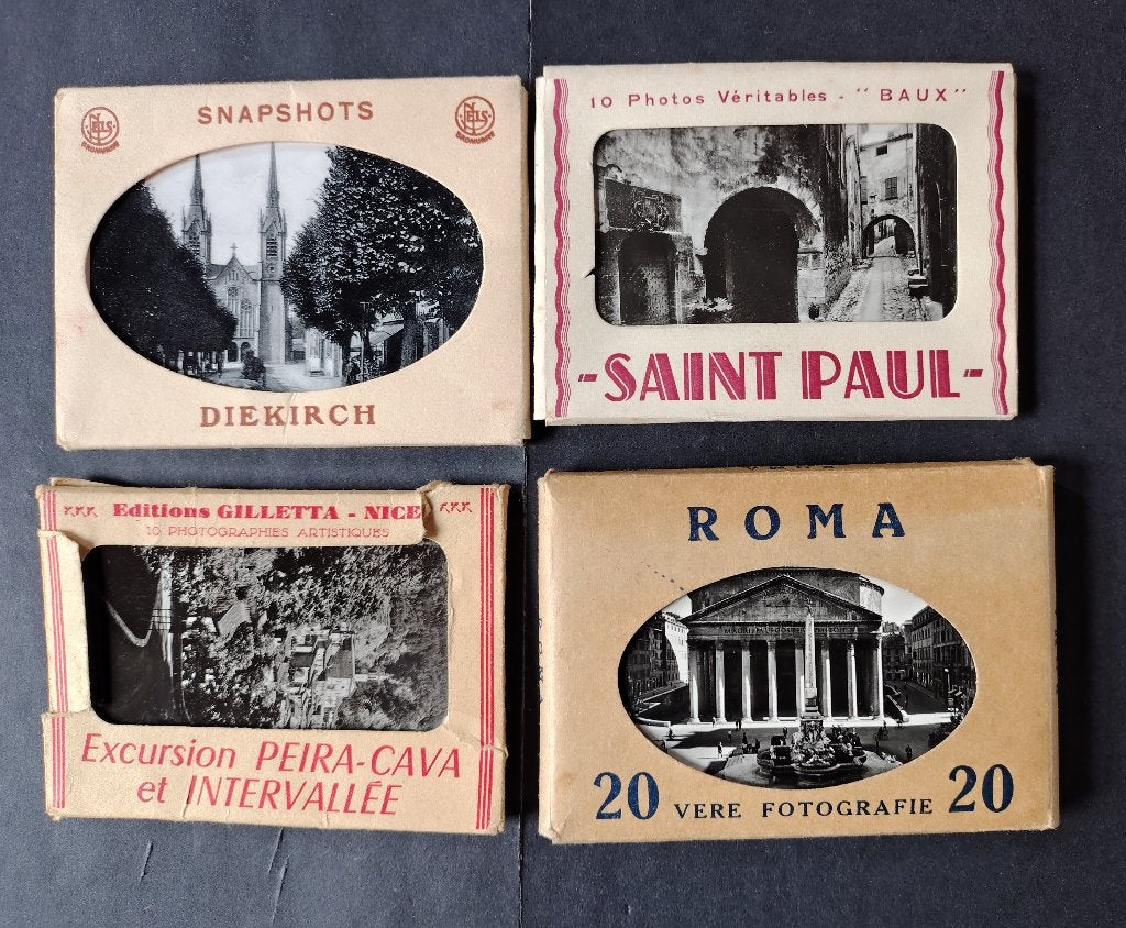 Cartes postales anciennes, Enlèvement ou Envoi, 1940 à 1960, Non affranchie, Ville ou Village