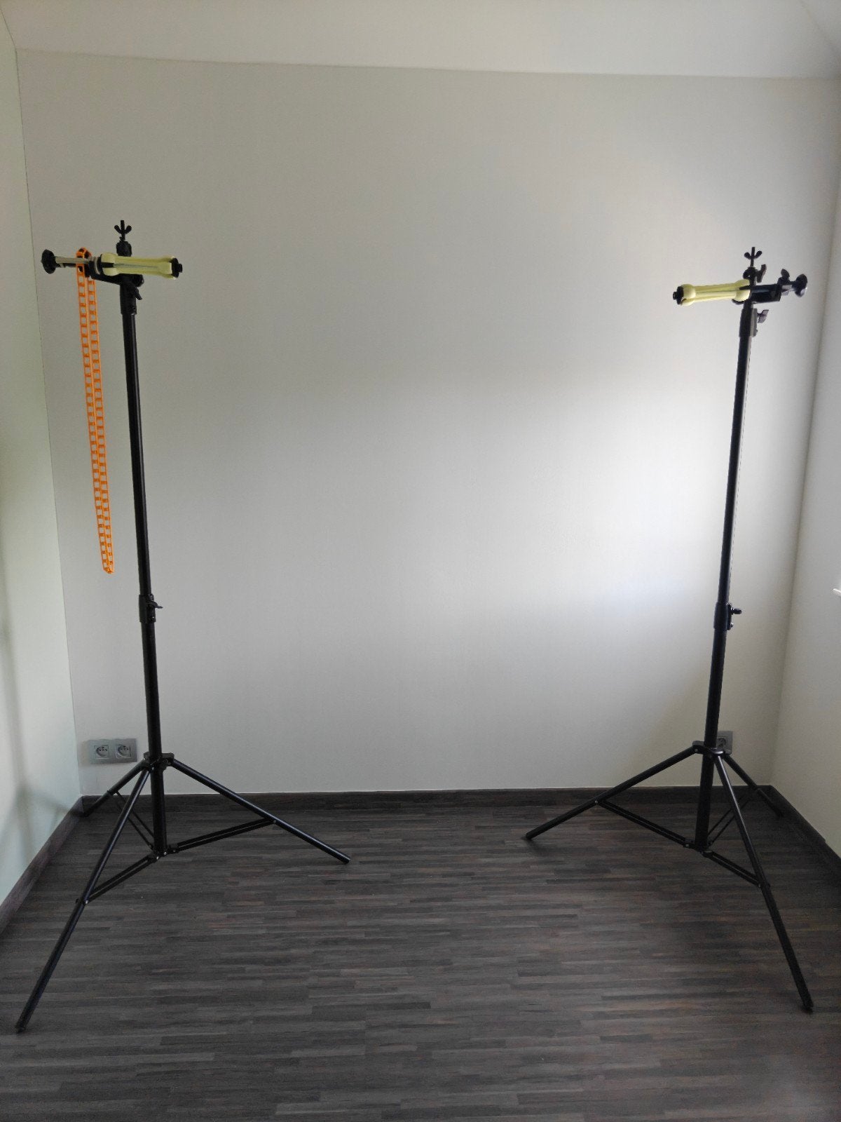 studio mobiel achtergrondsysteem, Ophalen, Gebruikt, Falcon Eyes, Achtergrond