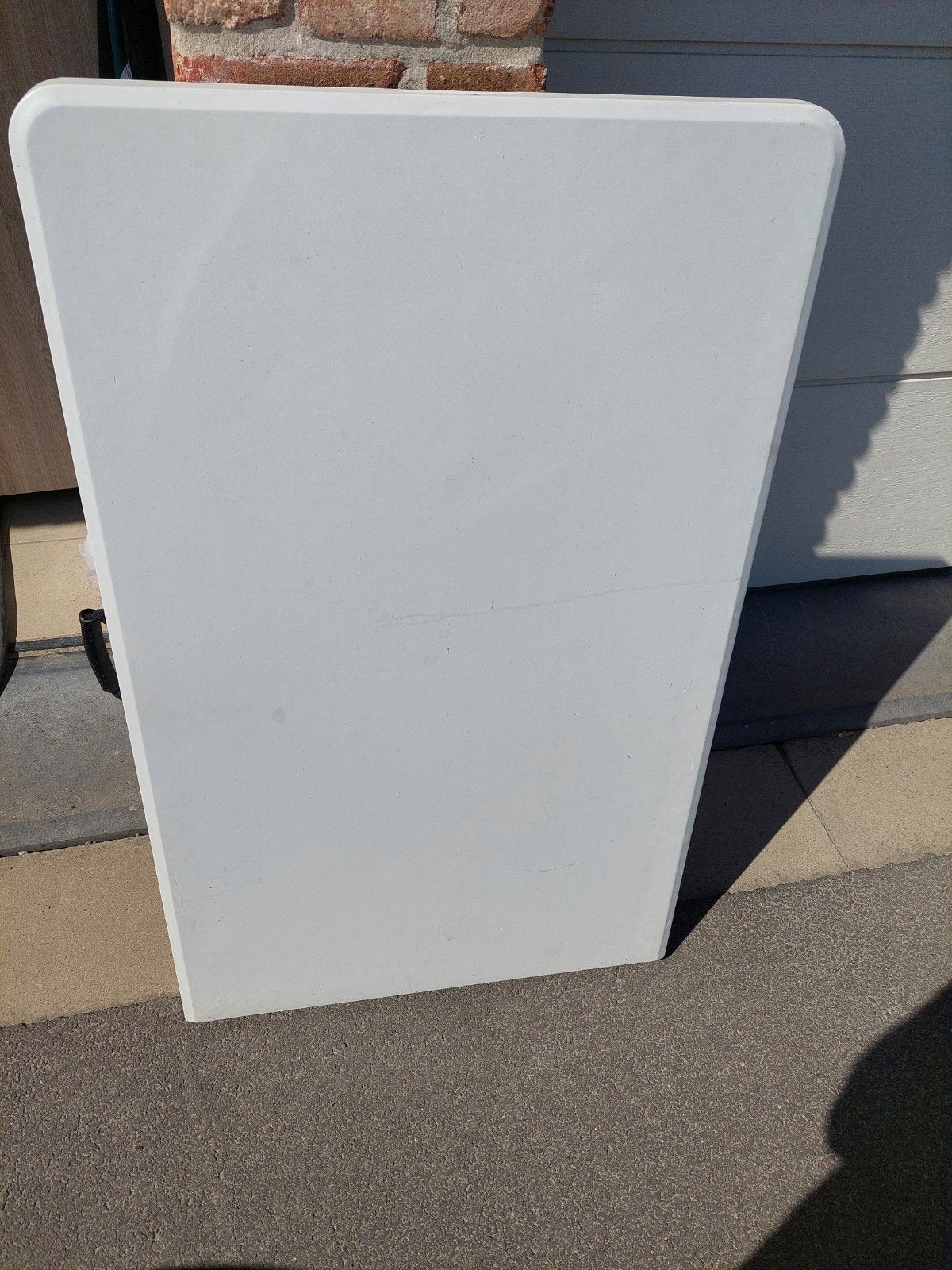 vouwtafel, Tuin en Terras, Ophalen, Gebruikt, Rechthoekig, Plastic