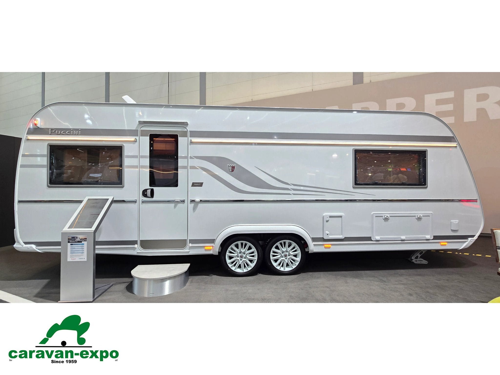 TABBERT PUCCINI 655EL, Caravanes & Camping, Caravanes, Entreprise, jusqu'à 4, 1500 - 2000 kg, Tabbert, 6 à 7 mètres