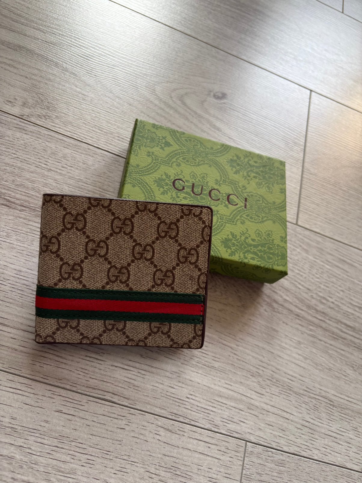 Gucci portomone, Handtassen en Accessoires, Overige merken, Bruin, Ophalen of Verzenden, Zo goed als nieuw