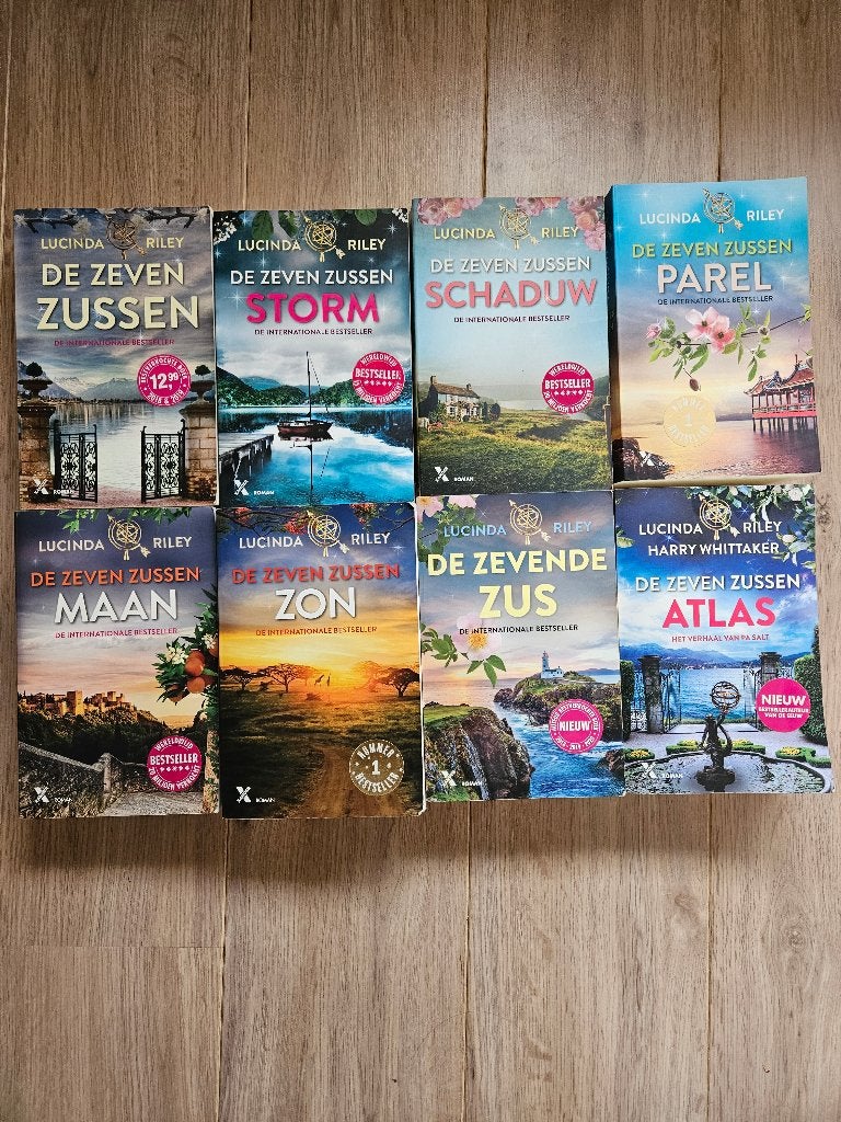 Boekenreeks de zeven zussen, Ophalen, Zo goed als nieuw, Lucinda Riley, België