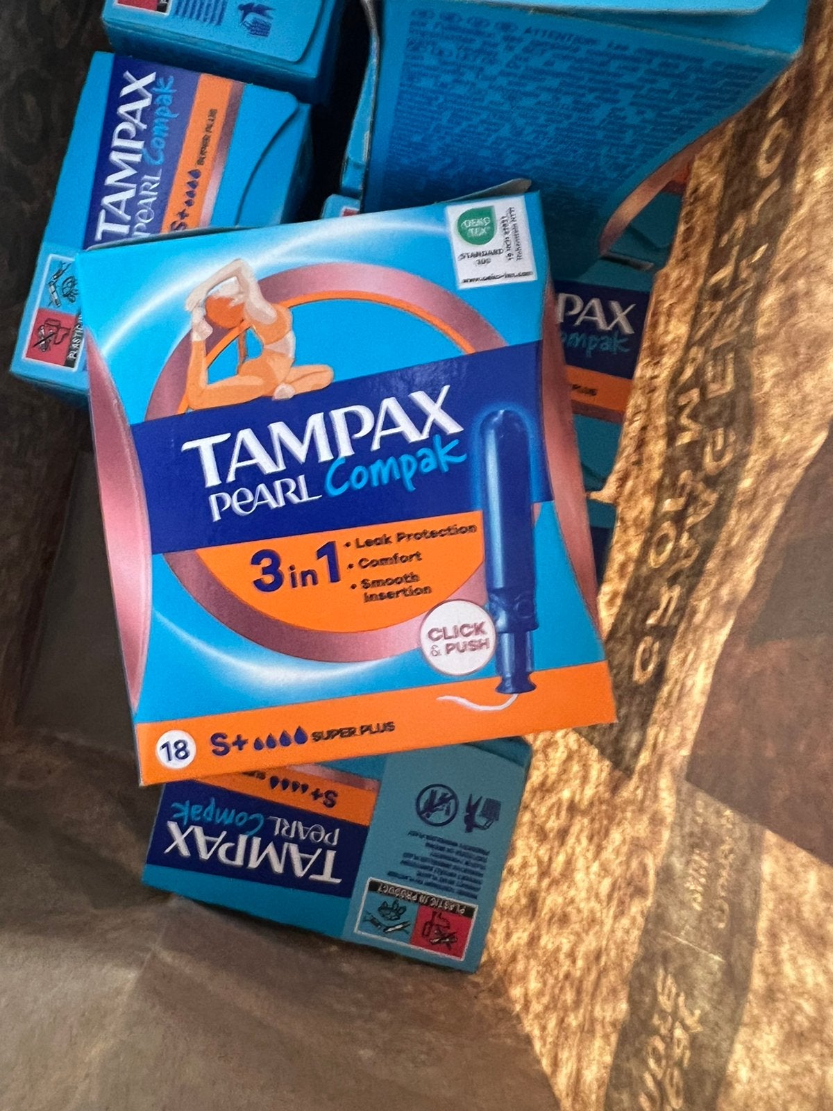 Tampax compak pearl 9 dozen, Ophalen
