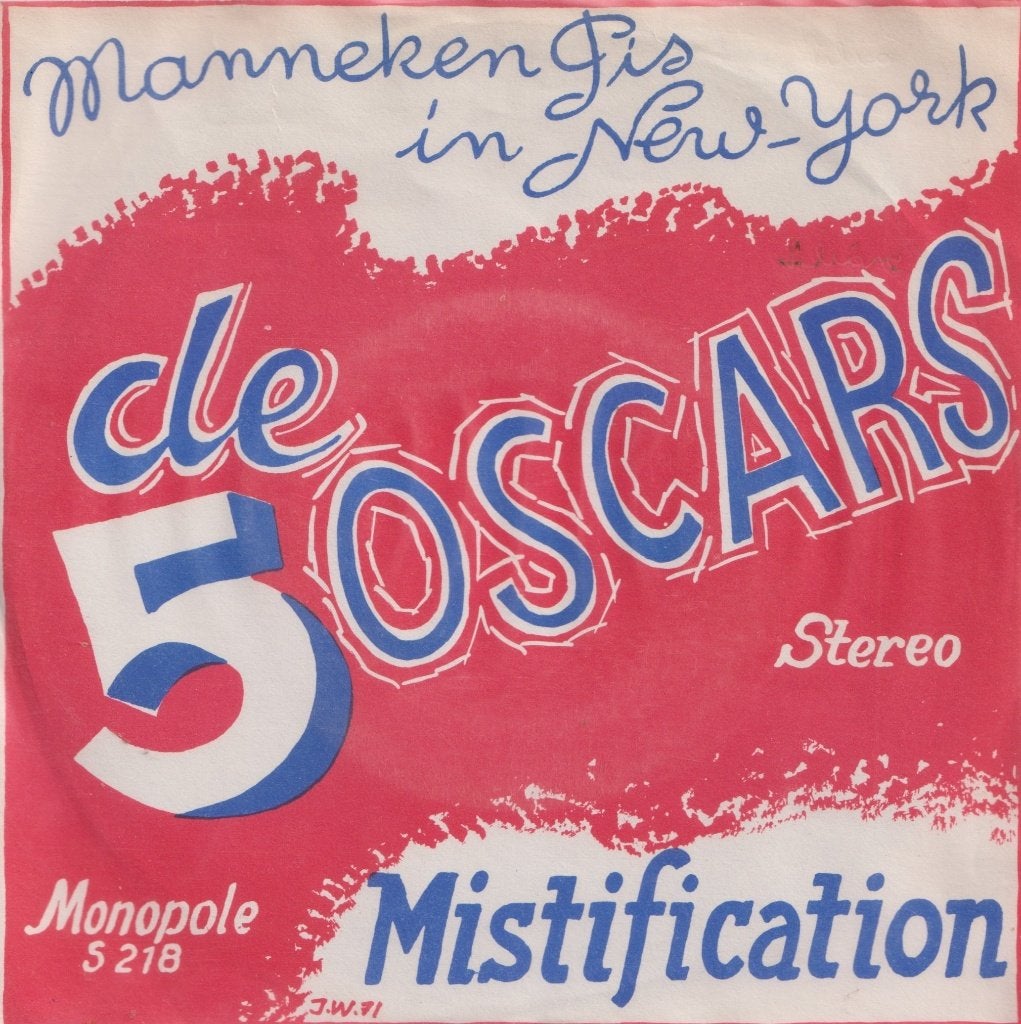 De 5 Oscars – Manneken Pis in New-York / Mistification, Cd's en Dvd's, Gebruikt, 7 inch, Single, Ophalen of Verzenden