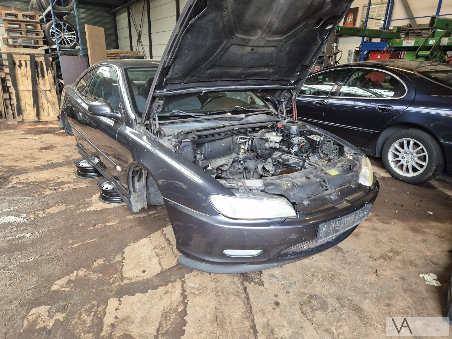 Peugeot 406 coupe 1997 2005 demontage onderdelen grijs sloop, -, Utilisé, -, Peugeot