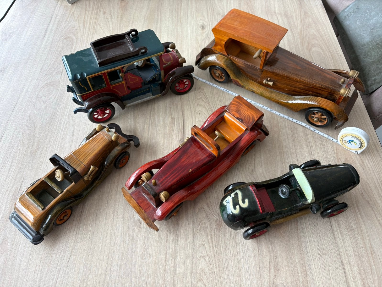 Lot Voiture Bois, Enlèvement ou Envoi