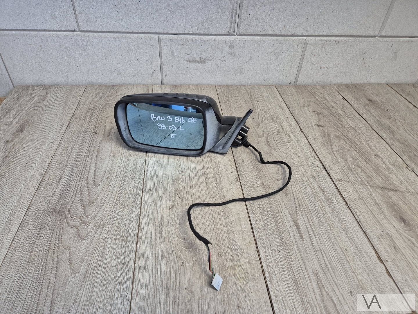 Spiegel links van BMW 3 serie E46 coupe / cabrio 1999 - 2003, -, Utilisé, -, Enlèvement ou Envoi