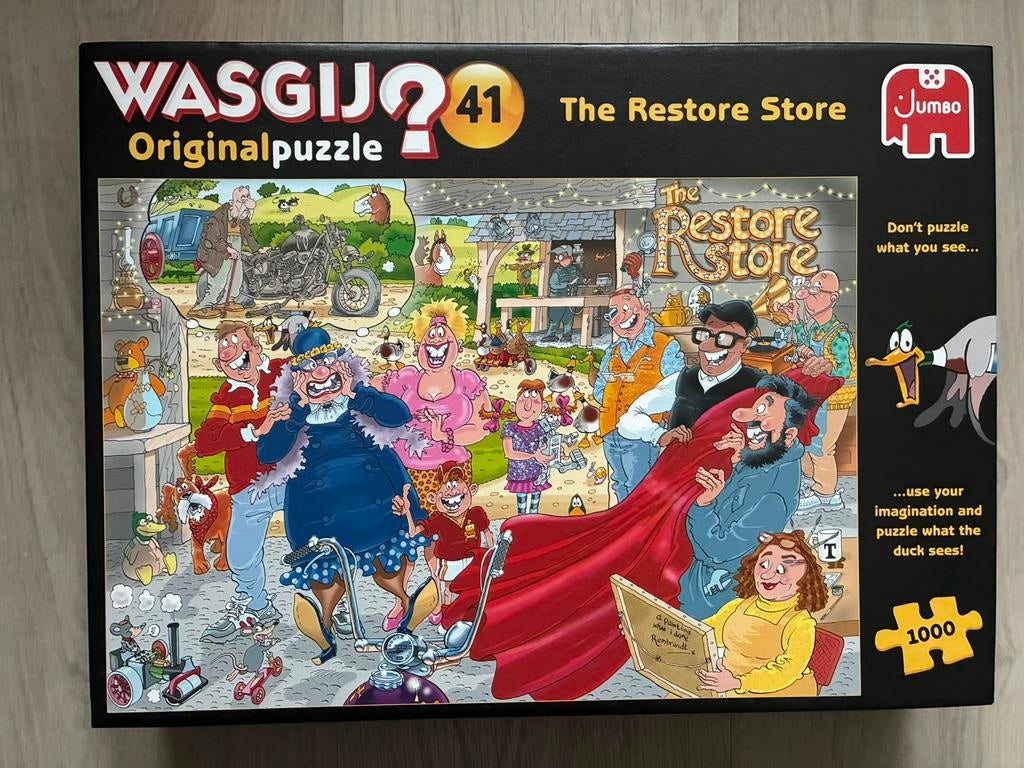 Wasgij puzzel 1000 stukjes, Ophalen, Zo goed als nieuw
