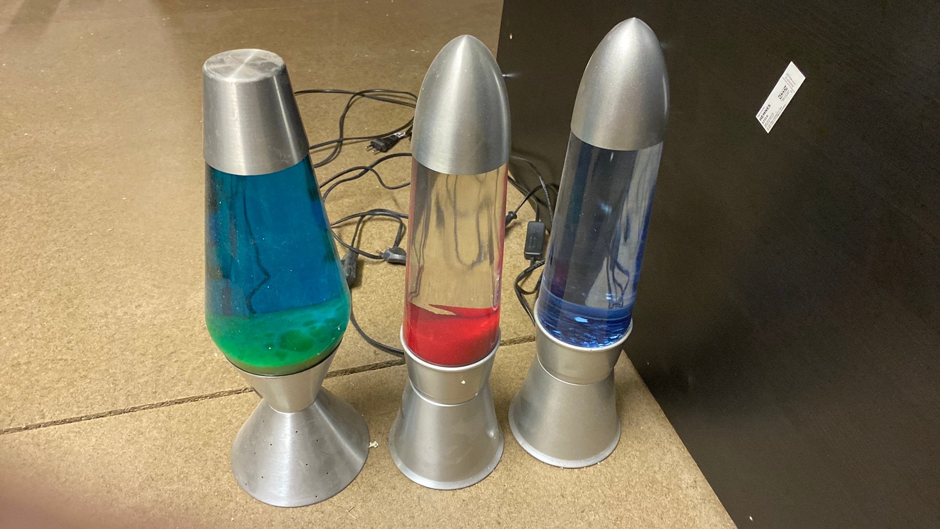 Lava lamp, Ophalen, Gebruikt