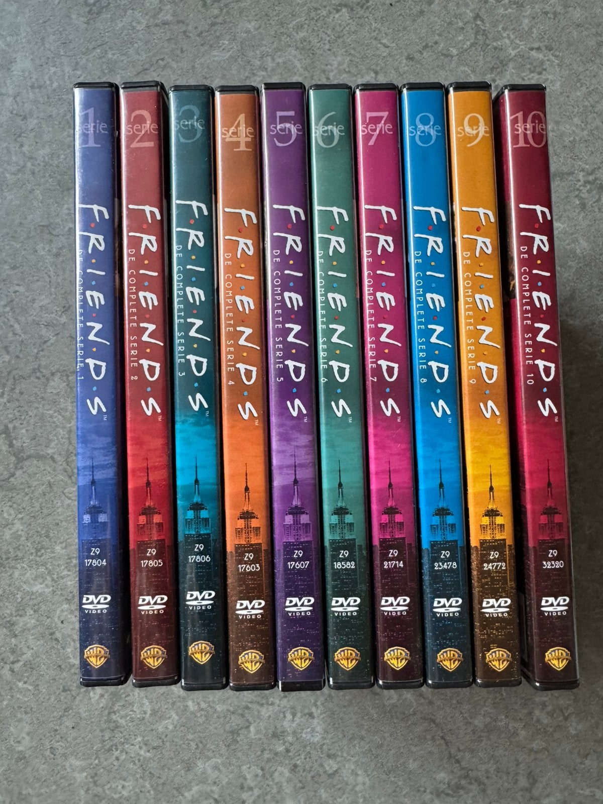 Dvd box serie  Friends seizoen 1-10, Cd's en Dvd's, Ophalen of Verzenden, Zo goed als nieuw