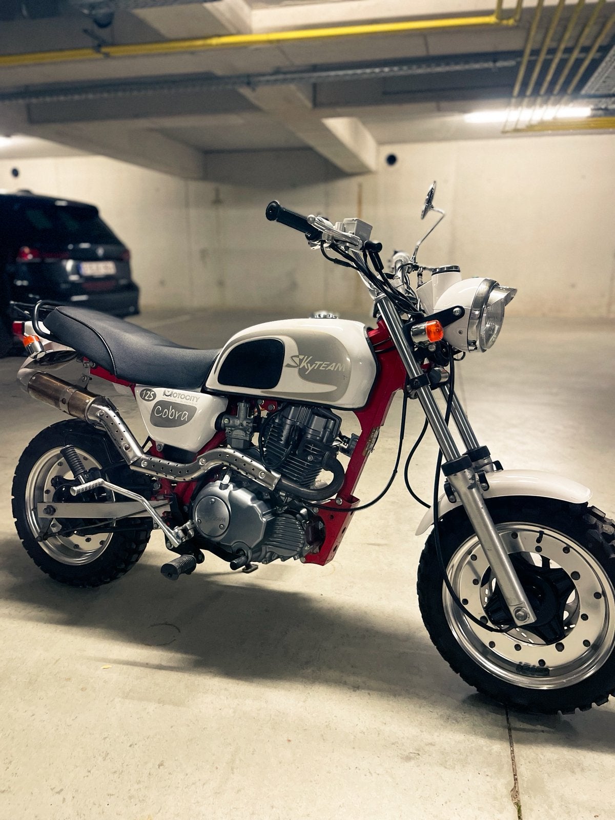 Skyteam cobra 125cc (replica honda ape), Ophalen of Verzenden, 11 kW of minder