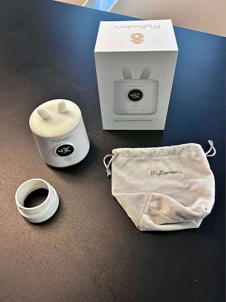 FLessenverwarmer --- Oplaadbaar, Enlèvement ou Envoi, Comme neuf, Autres marques, Chauffe-biberons et petits pots