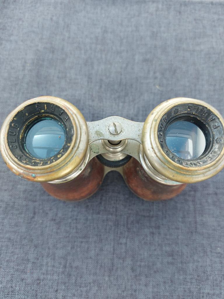 Jumelles Jockey Club années 30, Ophalen, Gebruikt, Met hoes of tas