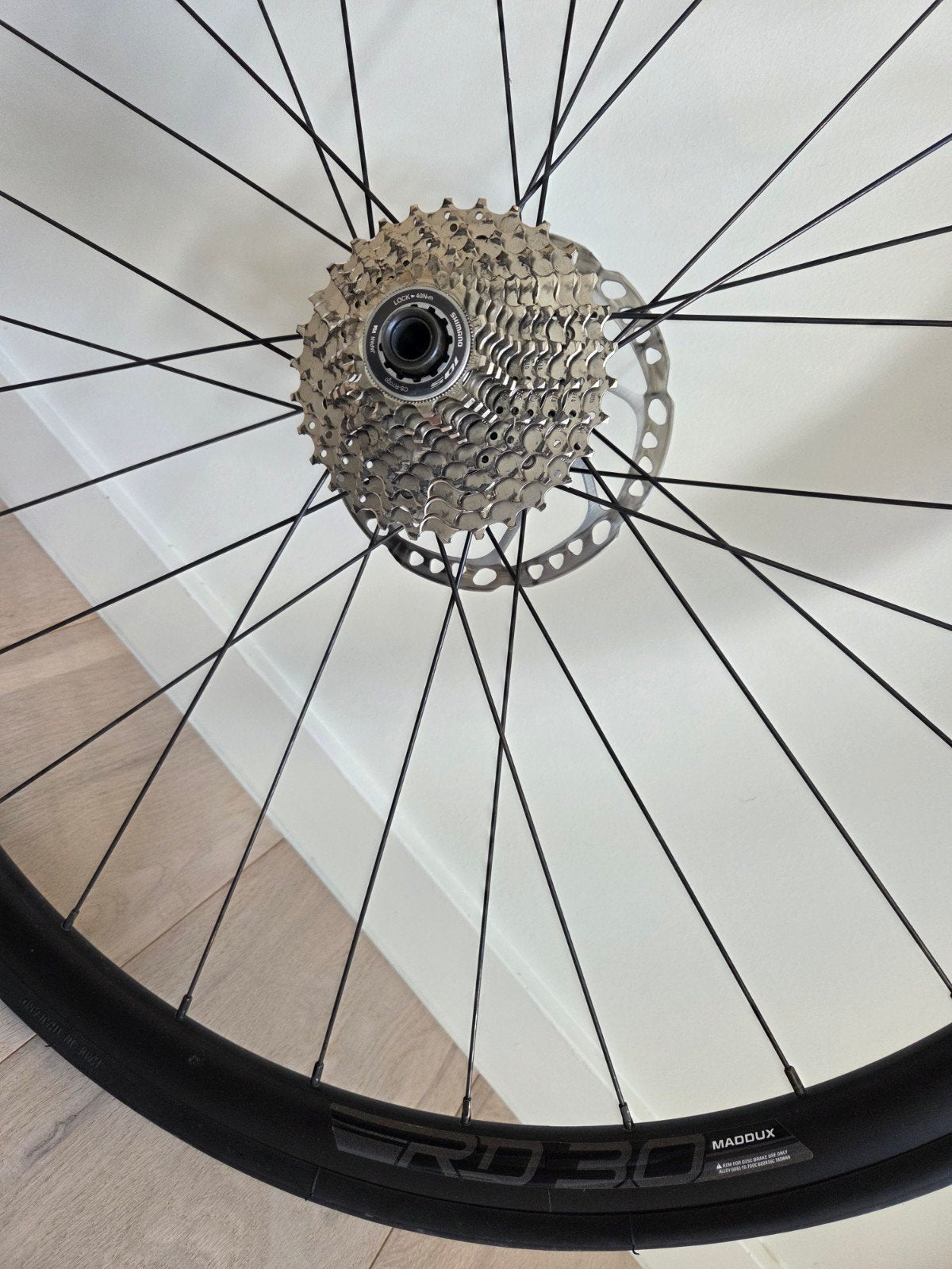 Maddux RD30 wielset (full set-up) in zeer goede staat!, Fietsen en Brommers, MADDUX, Zo goed als nieuw, Aluminium, Racefiets