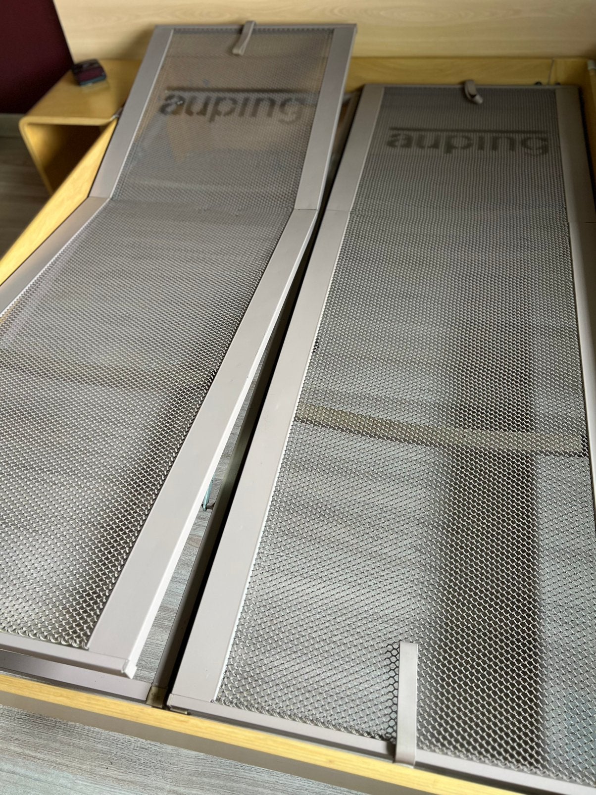 Auping auronde bed, Ophalen, Zo goed als nieuw, Verstelbaar