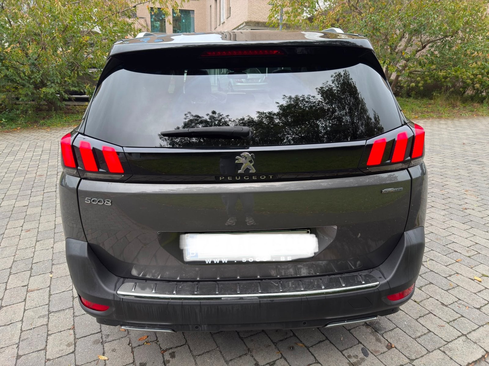 Peugeot 5008 1.6 Blue-HDi GT Line 7 places full, Auto's, Automaat, Monovolume, Leder, Bedrijf