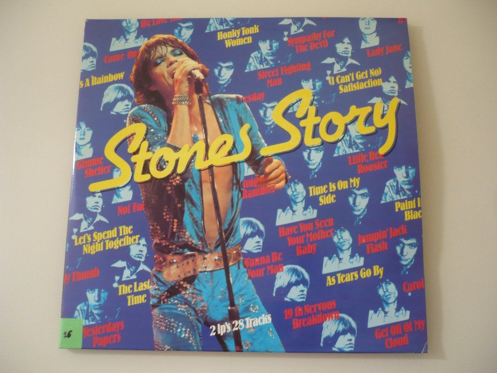 Vinyl  dubbel LP The Rolling Stones  stones story, Gebruikt, Ophalen of Verzenden, 1970 - 1979, 12 inch