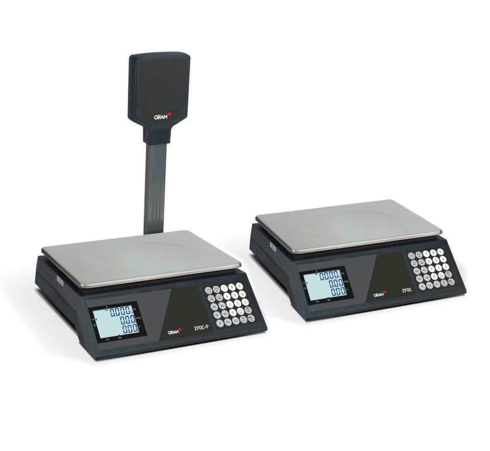 Balance Commerciale 30 kg - GRAM ZFOC 30P RS, Electroménager, Balances, Comme neuf, Digital, Balance de magasin, 1 à 500 grammes