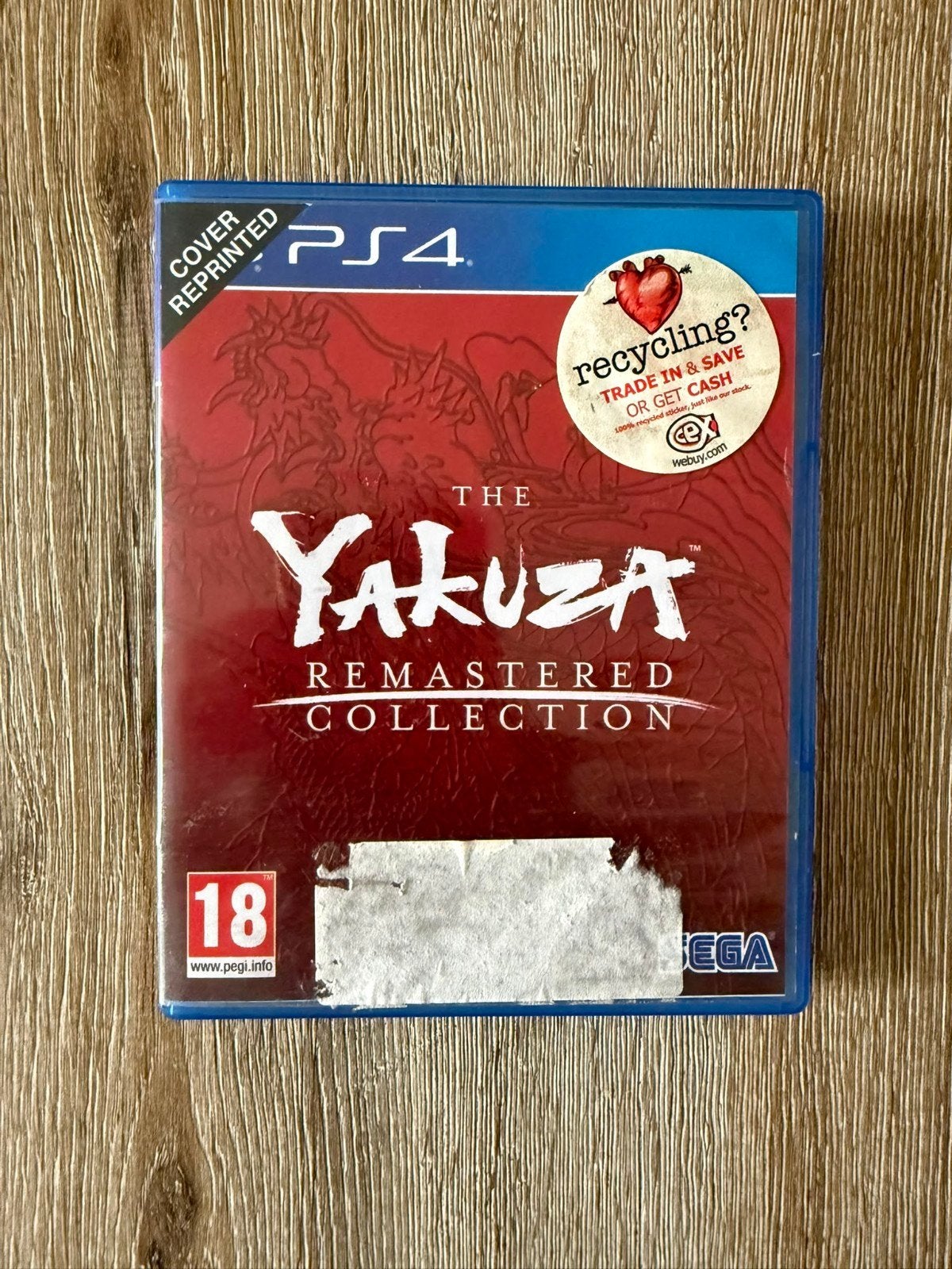 yakuza remaster collection ps4, Enlèvement