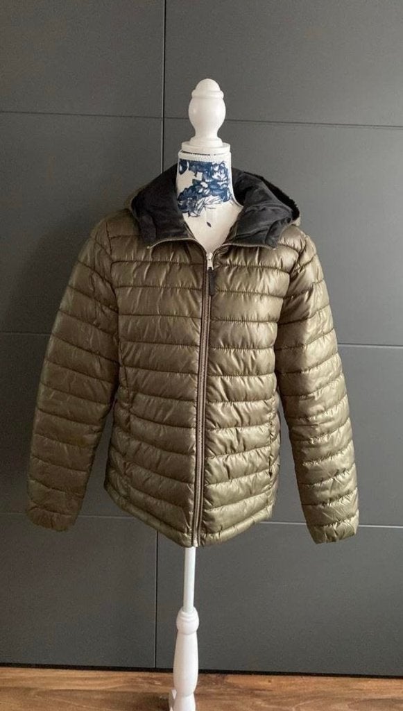 groene jas maat 44, Kleding | Dames, Jassen | Winter, Ophalen of Verzenden, Maat 42/44 (L)