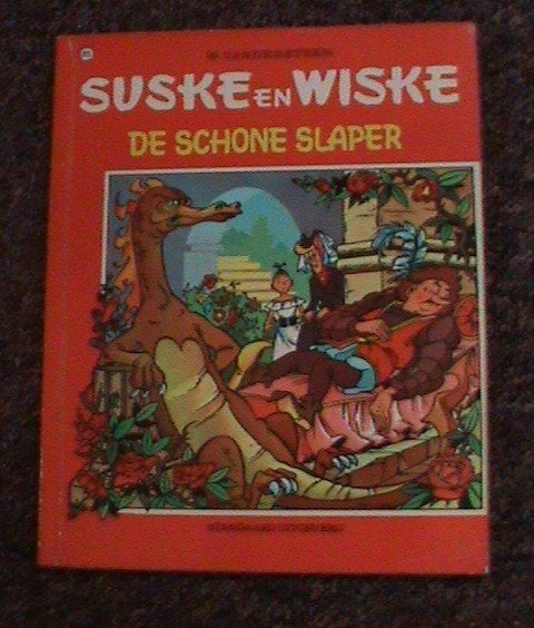 Suske en Wiske De schone slaper 1e druk 1968, Une BD, Enlèvement ou Envoi, Utilisé
