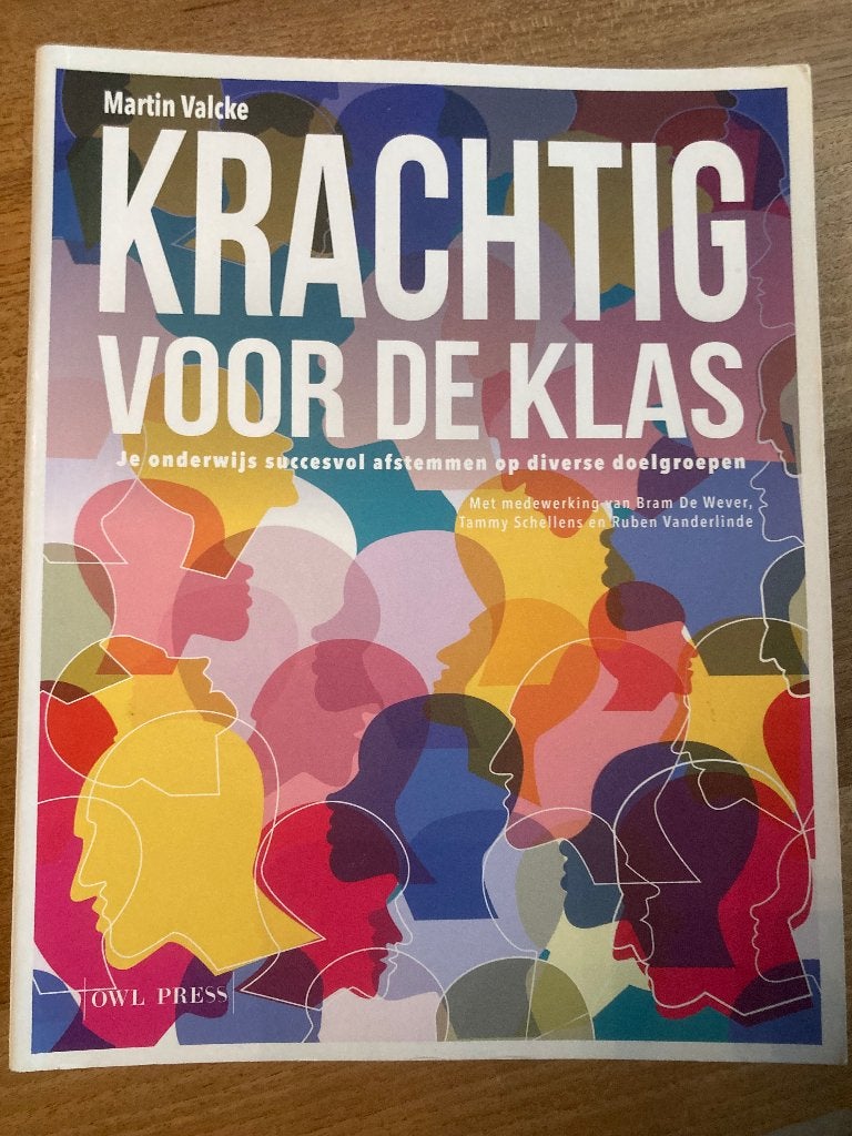 Krachtig voor de klas - studieboek lerarenopleiding, Boeken, Ophalen, Zo goed als nieuw, Hogeschool, Martin Valcke