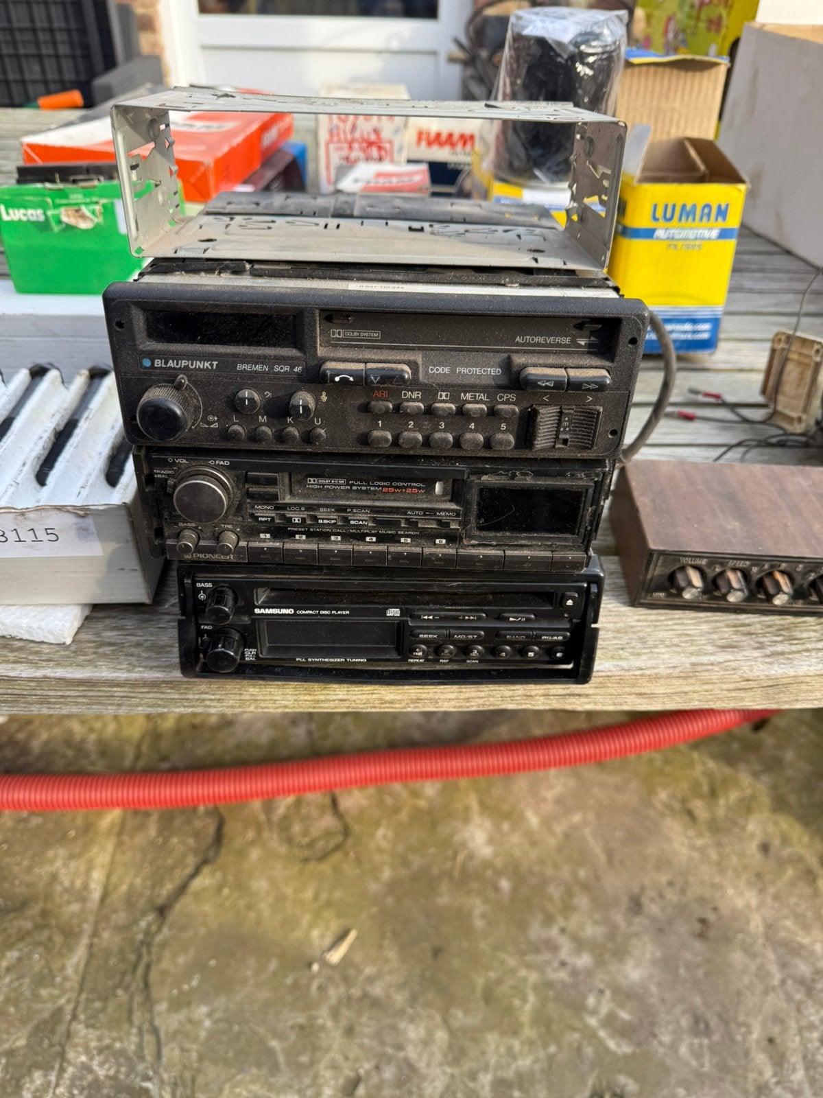 Set onderdelen voor oldtimers, Motoren, Ophalen