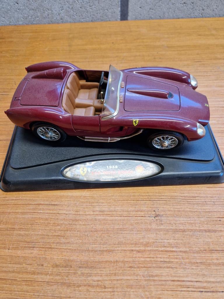 Ferrari 350 Testa Rossa, Hobby & Loisirs créatifs, Voitures miniatures | 1:24, Enlèvement, Utilisé, Voiture