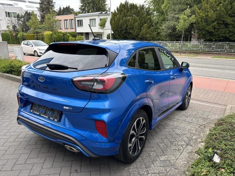 Ford Puma ST-LINE DESIGN MHEV Ecoboost 125PK OC3685 *00132*, Auto's, 121 g/km, Puma, Blauw, Hybride Elektrisch/Benzine