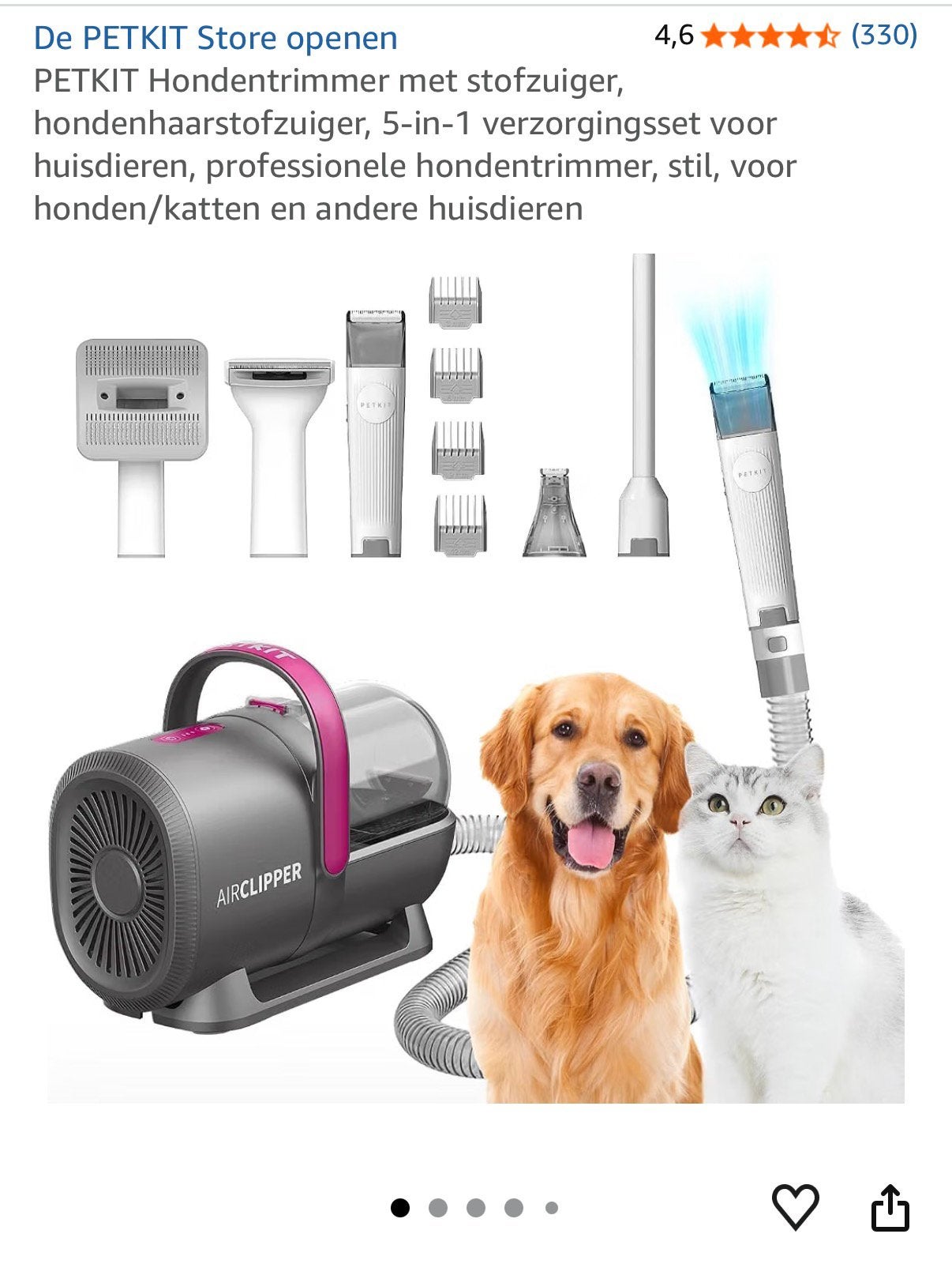 Oet grooming kit, Ophalen, Zo goed als nieuw, Tondeuse