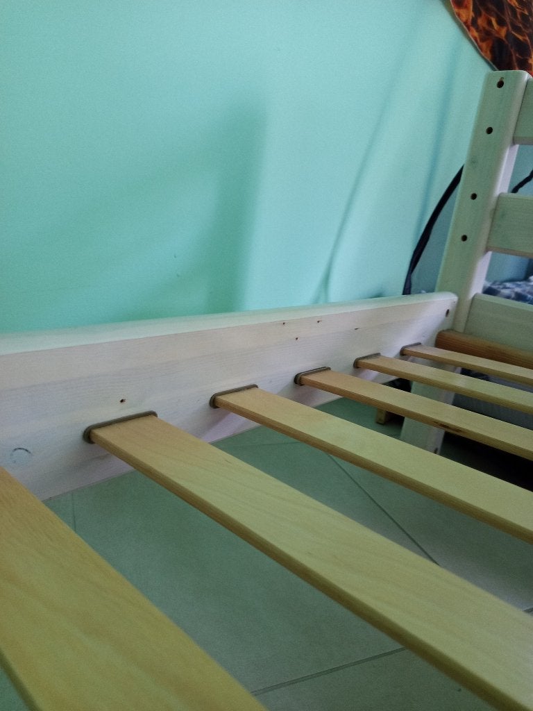 Lit double ou lit superposé À vendre (Module experience), 90 cm, Enlèvement, Utilisé, Lits superposés