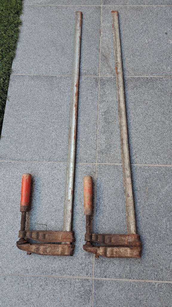 Vis de serrage, sergents, vis à main, Bricolage & Construction, Outillage | Outillage à main, Enlèvement
