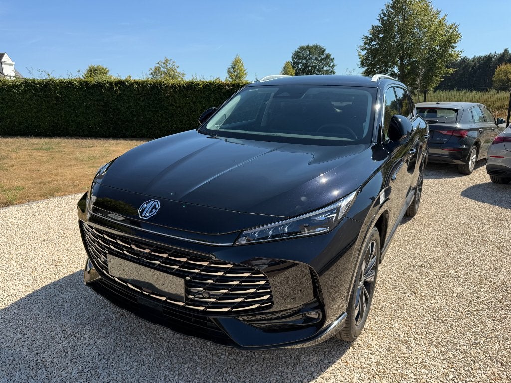 MG HS LUXURY HYBRID 2026, Auto's, MG, 4 cilinders, Zwart, Leder, 105 kW
