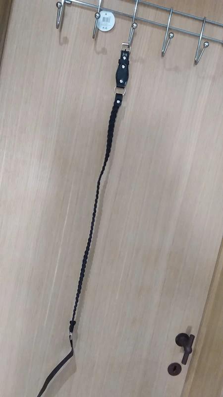 Ceinture noir 100cm, Enlèvement ou Envoi, Moins de 3 cm, Porté, Ceinture