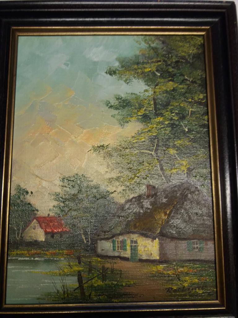 Roelandt schilderij met certificaat, Antiek en Kunst, Ophalen of Verzenden