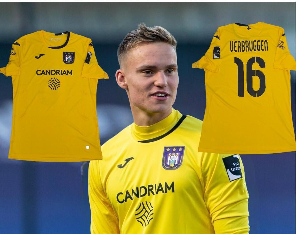 Maillot RSC Anderlecht Verbruggen shirt, Enlèvement ou Envoi, Maillot