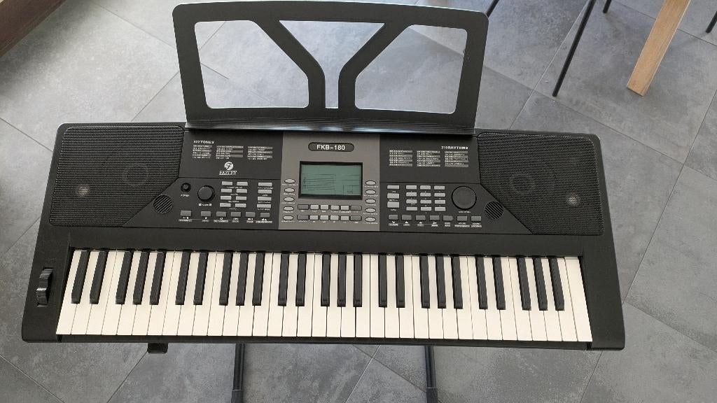 FazFazley FKB-180 61 toetsen keyboard zwart, Muziek en Instrumenten, Ophalen, Zo goed als nieuw, 61 toetsen, Overige merken