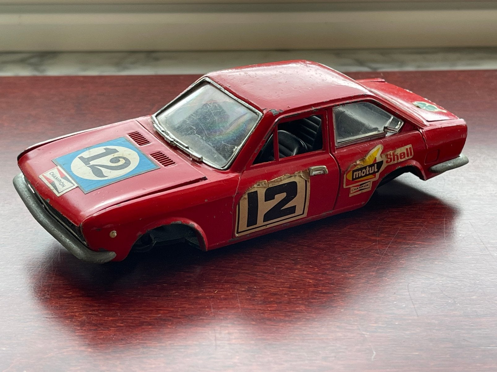 Zeldzame Vintage Guisval SEAT 124 Sport Coupé 1600, Ophalen, Gebruikt