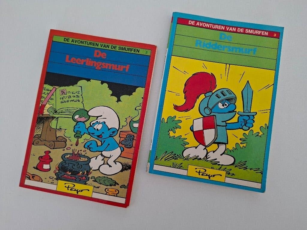 strips smurfen, Boeken, Stripverhalen, Peyo, Verzenden, Zo goed als nieuw, Meerdere stripboeken