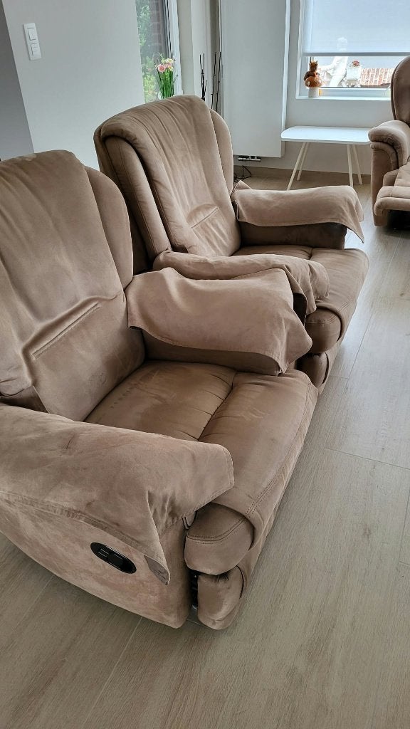 relaxzetels, Ophalen, Gebruikt, Rechte bank, Stof