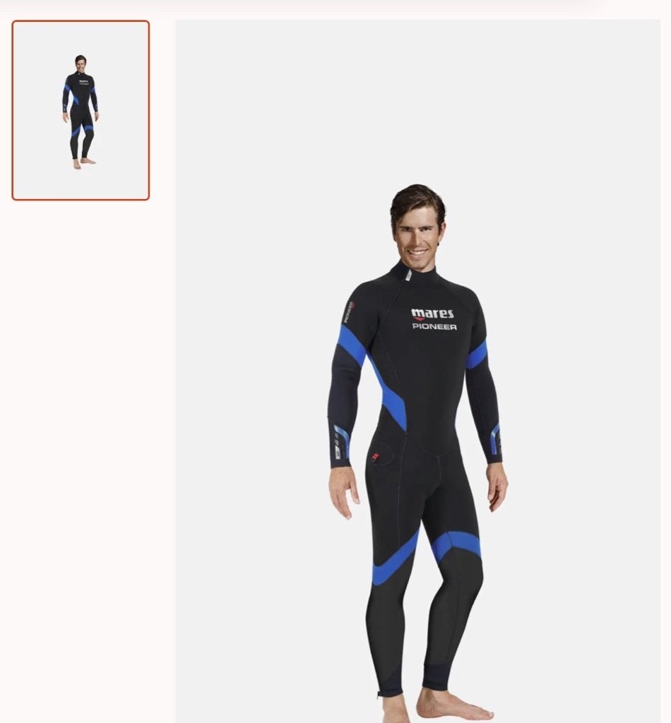Mares Pioneer 7mm Wetsuit Man size 3/M - Nieuw Promo 199€, Enlèvement ou Envoi, Neuf, Combinaison de plongée
