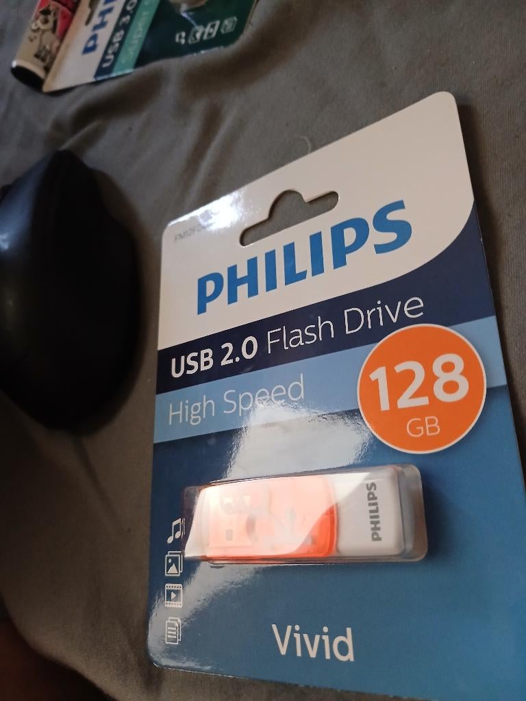 Clé USB 2.0 PHILIPS 128 Go, Enlèvement ou Envoi, Neuf