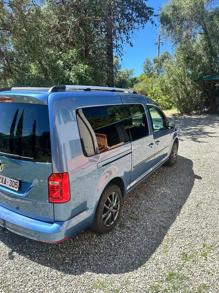 Volkswagen caddy 1.4 benzine.  Zeer goed onderhouden., Autos, 1395 cm³, Cuir et Alcantara, Achat, Euro 6