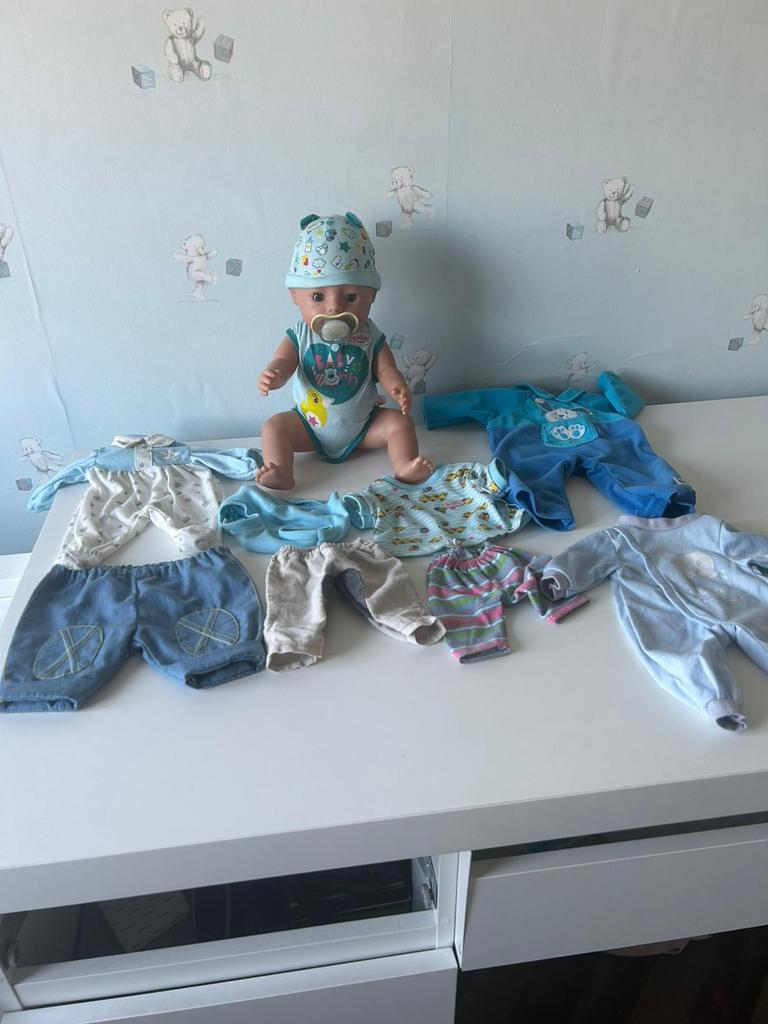 Baby born jongen, Kinderen en Baby's, Ophalen, Zo goed als nieuw
