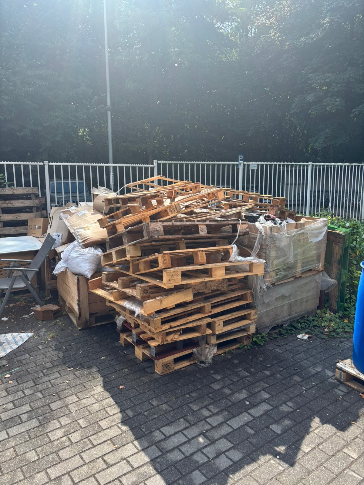 Gratis houten paletten, Tuin en Terras, Ophalen
