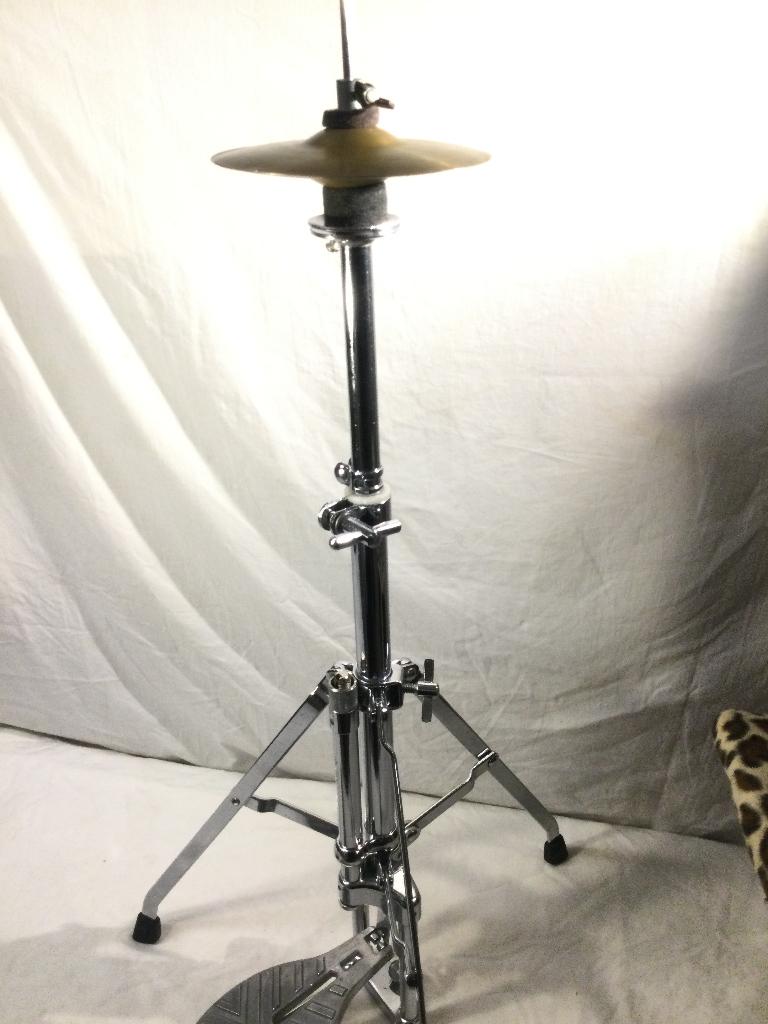 Vintage hi hat standaard, stand, van Pearl, Enlèvement ou Envoi, Comme neuf, Autres types