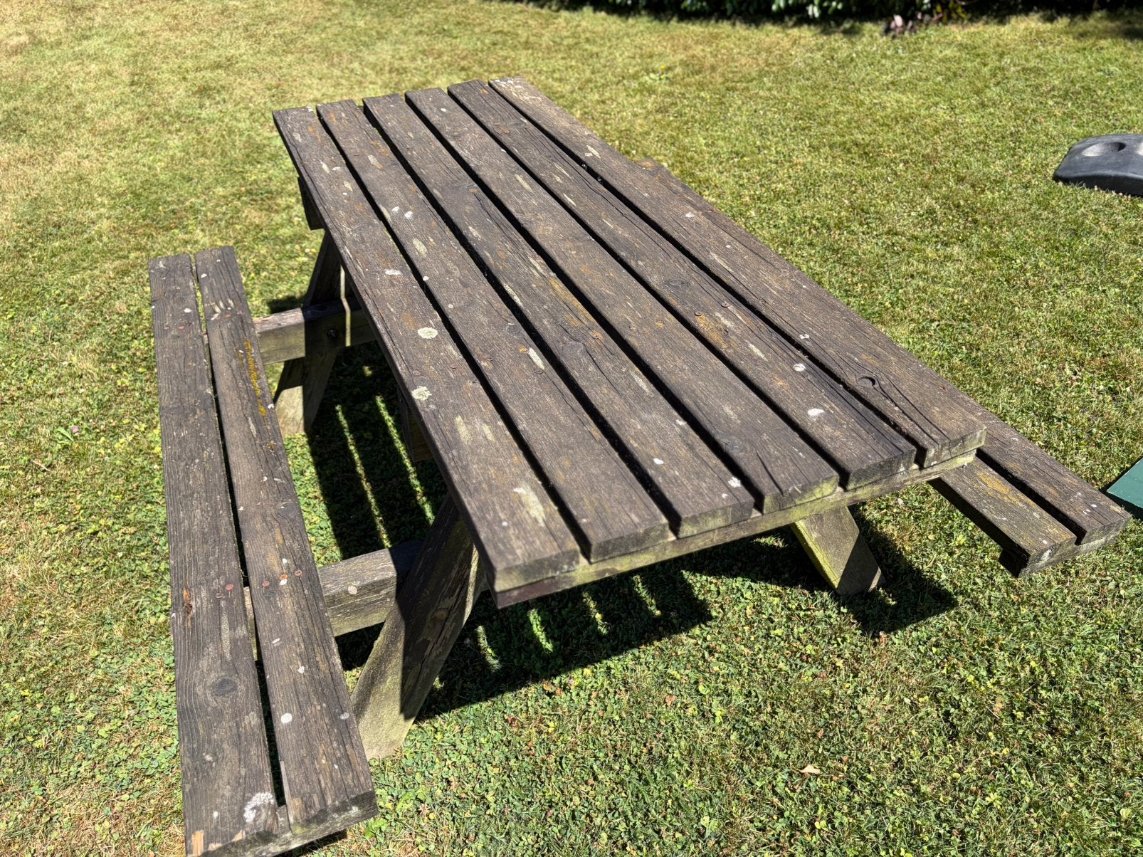 Table picnic, Jardin & Terrasse, Enlèvement, Utilisé, Bois