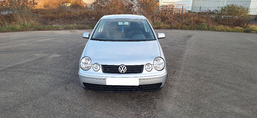 VW POLO 9N 1.4 ESSENCE, Autos, Argent ou Gris, Achat, Boîte manuelle, Noir