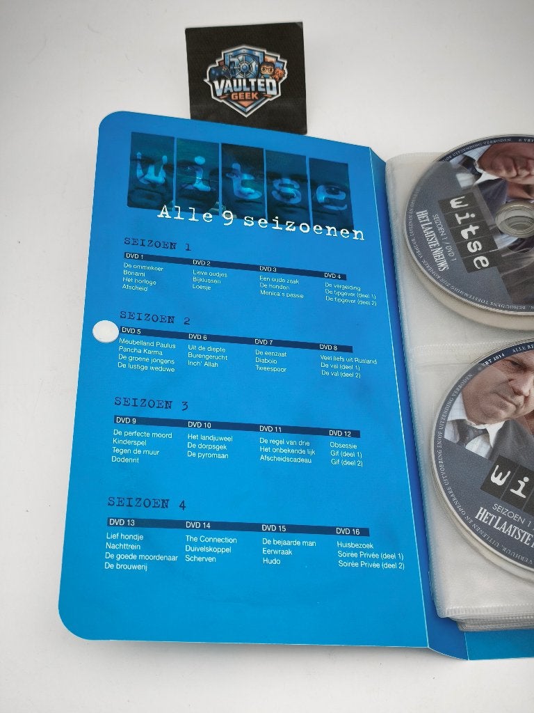 Witse Complete DVD Collectie 9 Seizoenen, Cd's en Dvd's, Dvd's | Tv en Series, Gebruikt, Misdaad, Nederlands, Complete serie